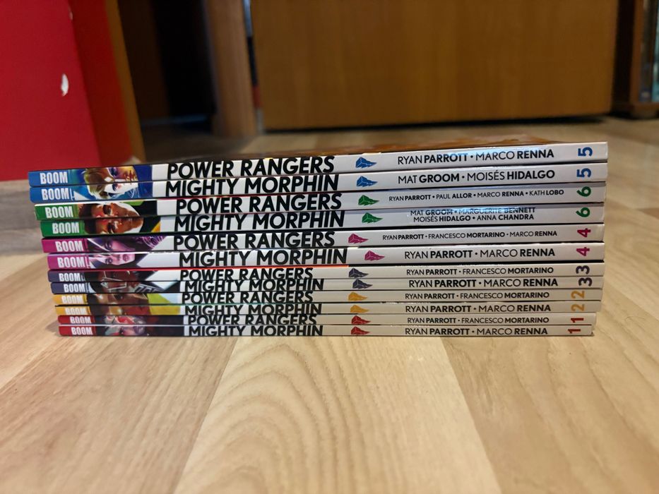 Komiksy Mighty Morphin / Power Rangers vol 1-6 (12 tomów)