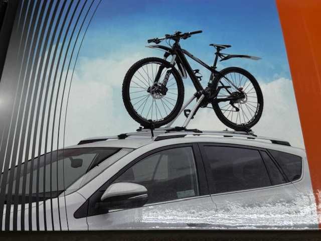 Uchwyt rowerowy na dach samochodu - 2 szt Aguri ACUDA II