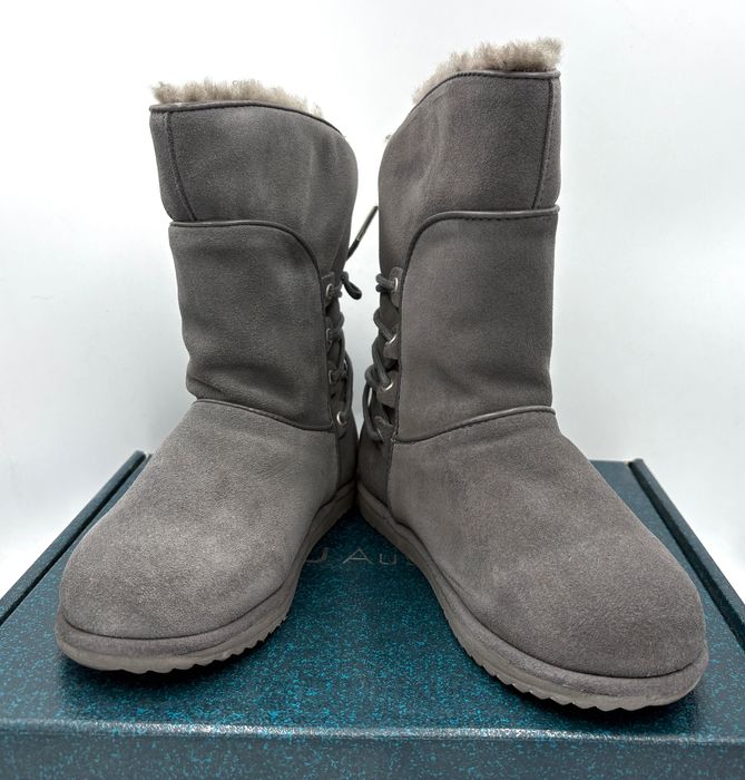 ‼️Nowe oryginalne botki śniegowce EMU AUSTRALIA szare 33,35 AZ 007