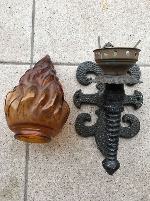 Candeeiros de teto e paredes em inox e vidro, valor fixo de todos