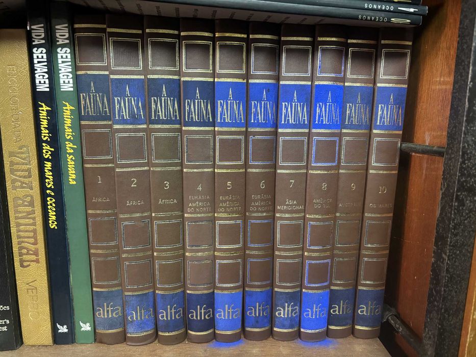 Coleção livros "A Fauna"