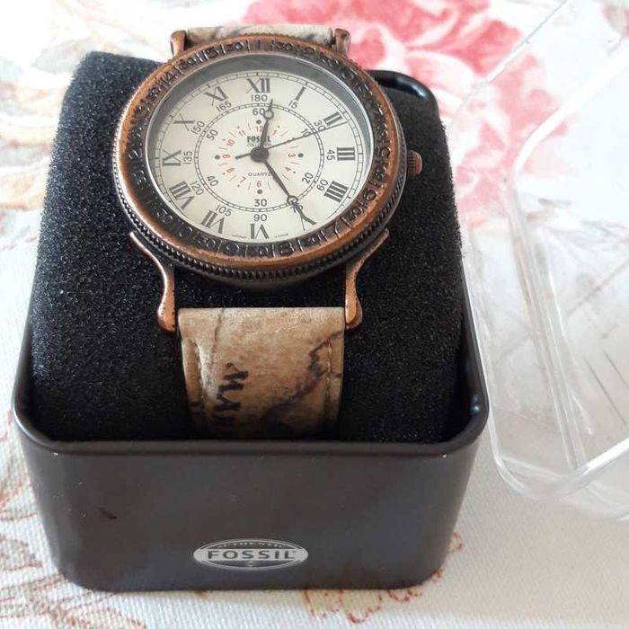 Fossil Zegarek retro vintage