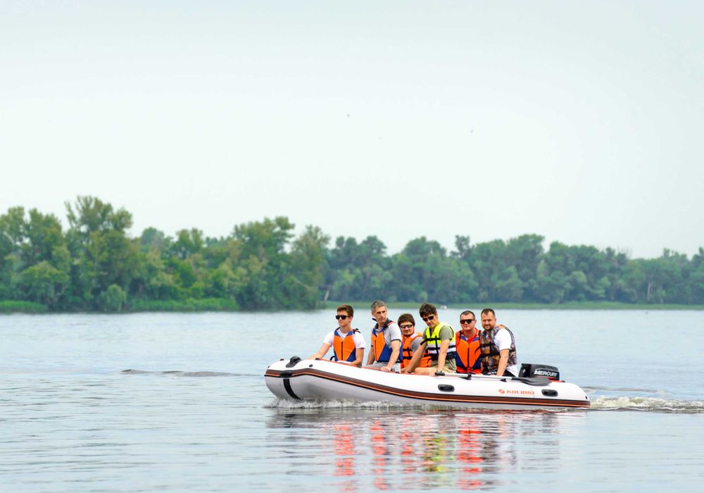 Ponton Kolibri KM-450DSL Łódź pneumatyczna KM-450DSL ALLIGATOR.COM.PL