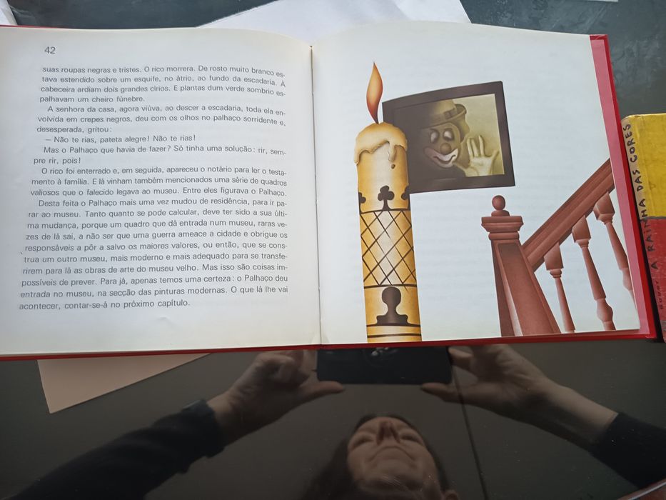 Livros infantis O quadro roubado eA rainha das cores