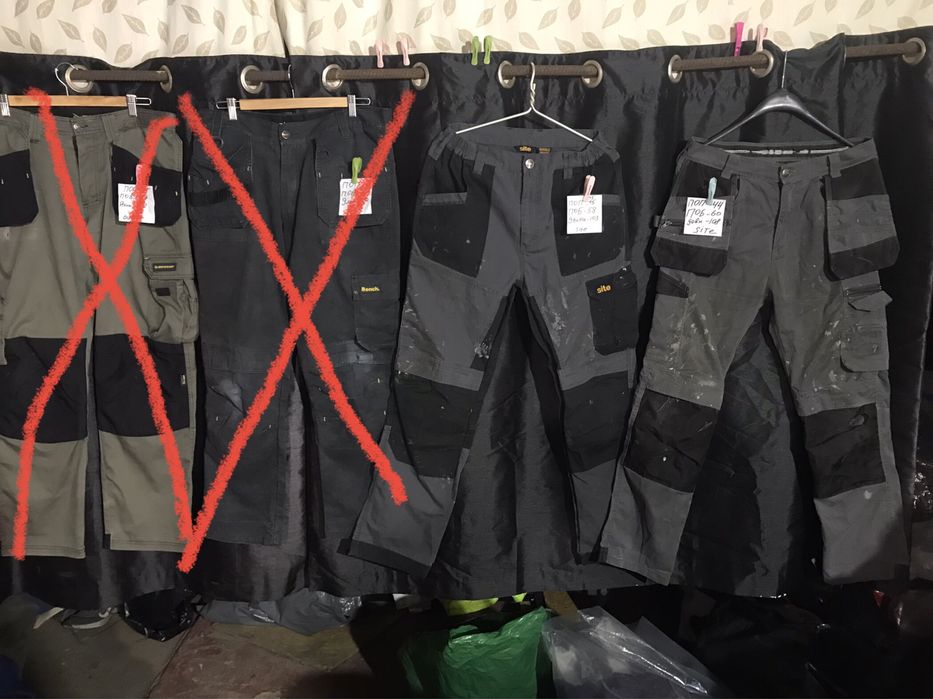 Рабочие штаны Snickers,Dunlop,Strauss комбинезоны, рабочая одежда