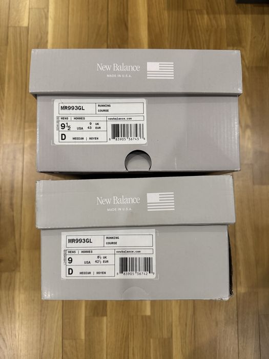 New balance 993 grey нові 27 см