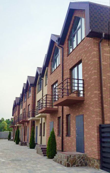 Таунхаус трьохповерховий 124m2 єОселя Ходосівка Лісники Обухівський р.