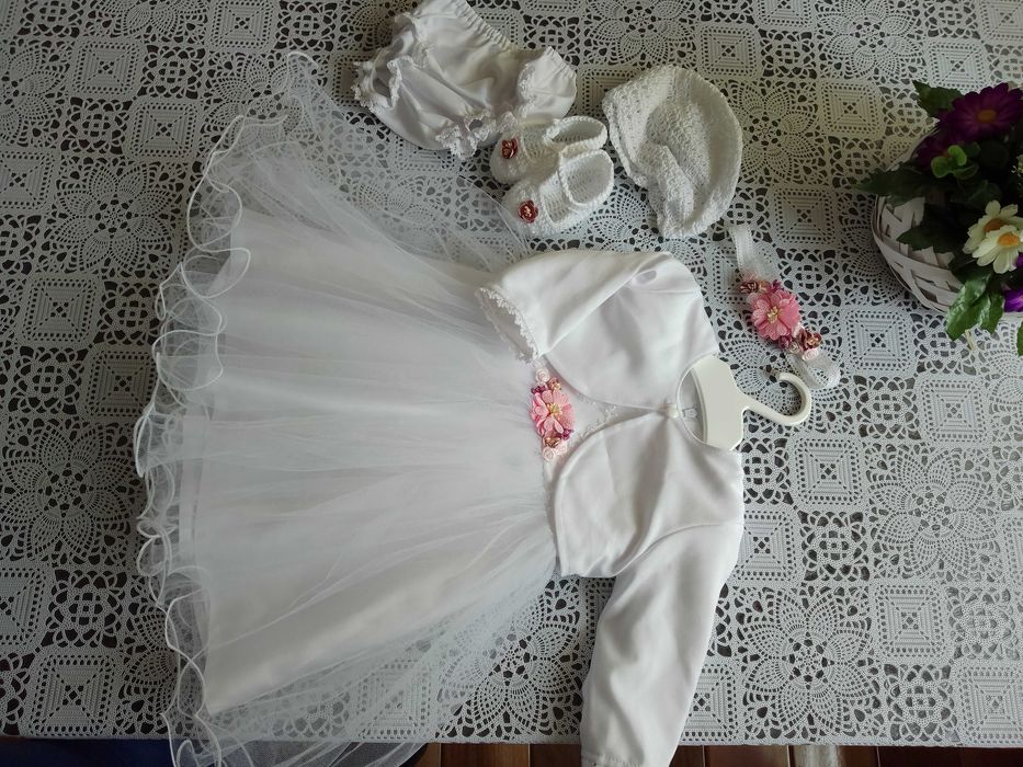 Sukienka do chrztu 74r.