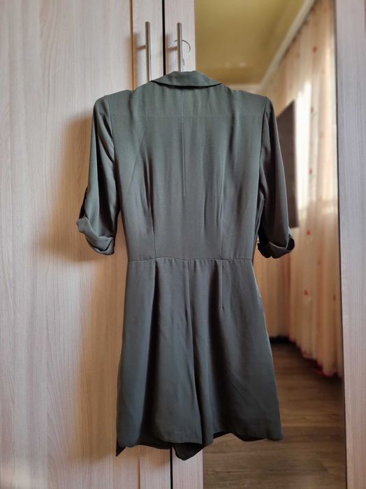 Хакі комбінезон спідниця-шорти Miss Selfridge, XS-S/42-44