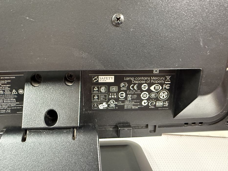 Monitor HP 17 cali