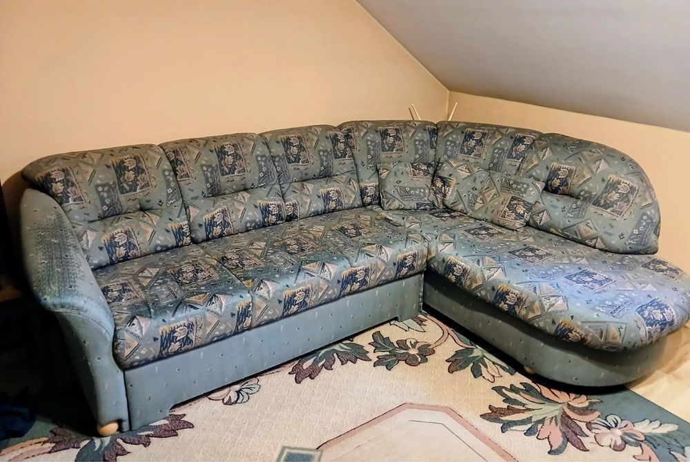 Narożnik plus dwa fotele