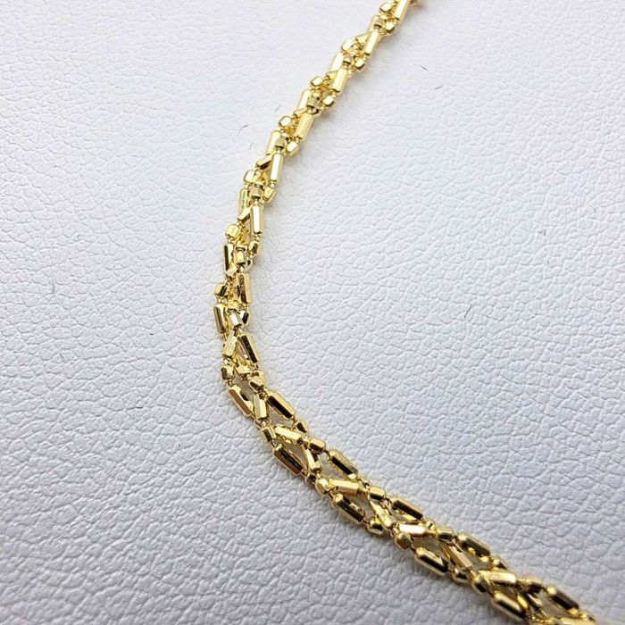 Niecodzienna złota bransoletka 2,03g p585 19cm | Polkowice | Przymierz Na Miejscu