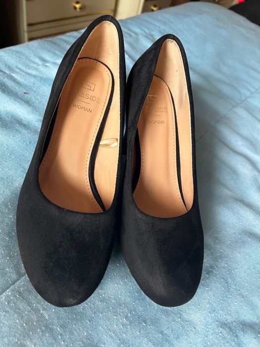 Sapatos de salto Alto Pretos