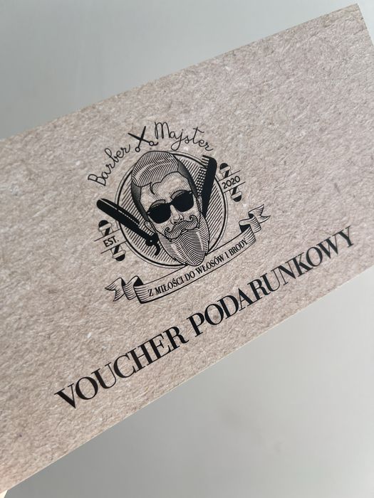 Barber Voucher Podarunkowy