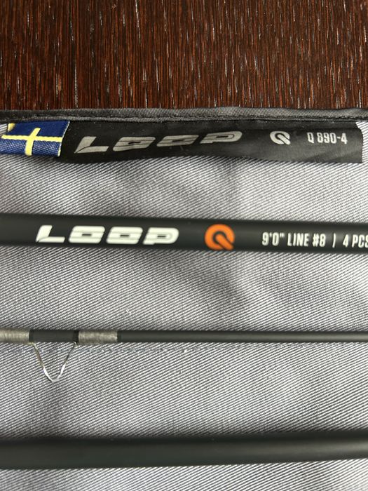 Wędka  muchowa LOOP Q Series LOOP Q Series, model 9’0” #8, 4 skład - Stan jak nowa