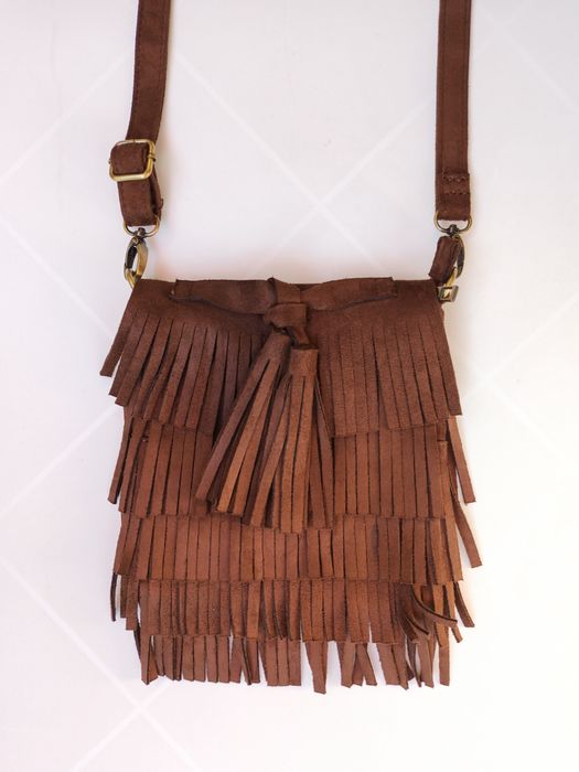 Mala tiracolo franjas