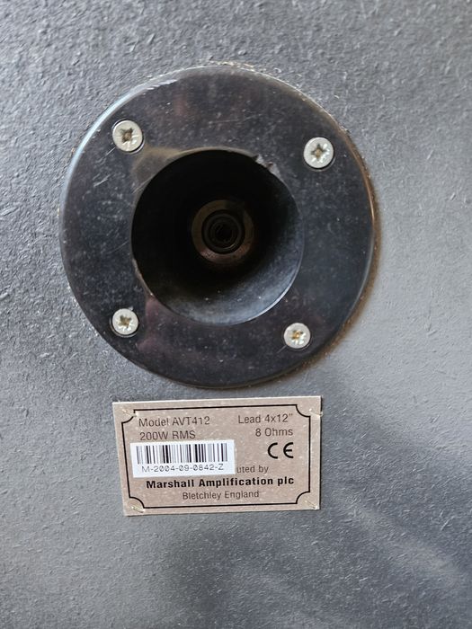 Marshall AVT412 (UK) Cabinet