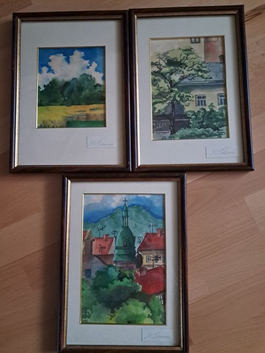 Картини. Акварель,масло