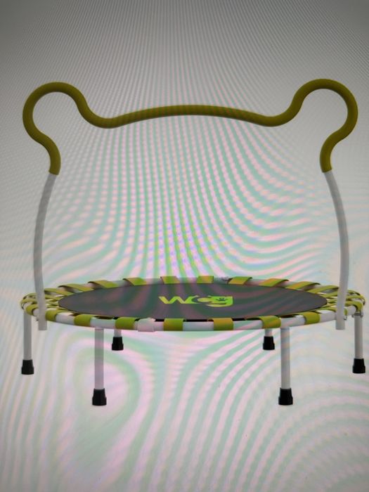 Батут дитячий з ручкою WCG Koala до 100 кг Жовтий