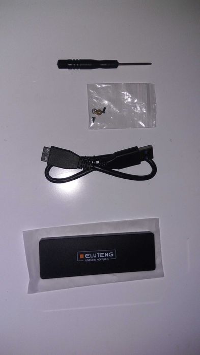 Портативний корпус ELUTENG M.2 NGFF (2280-60-42-30) Key B/B+M USB C3.0