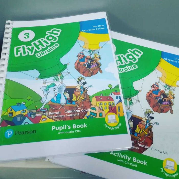 Fly High 2 Ukraine - англійська мова для дітей