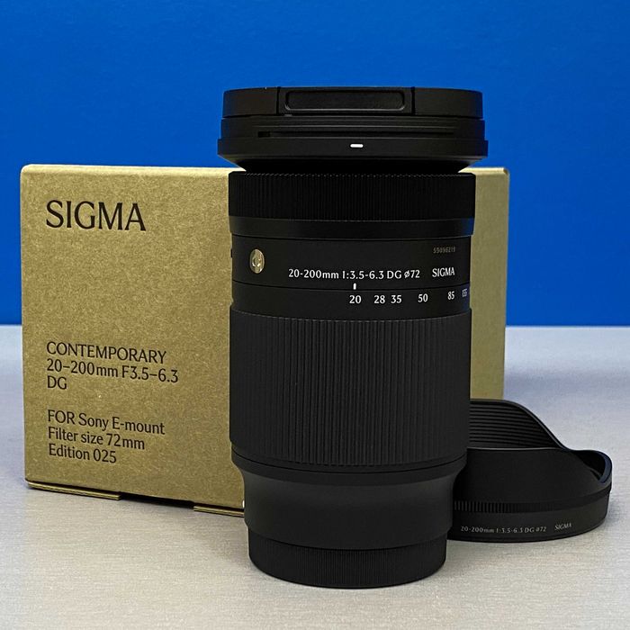 Sigma 20-200mm f/3.5-6.3 DG | Sony FE | NOVA | 5 YEARS WARRANTY64550447238785120