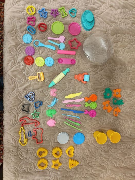 Великий набір аксесуарів для ліплення і моделірованя  Play - Doh і  др