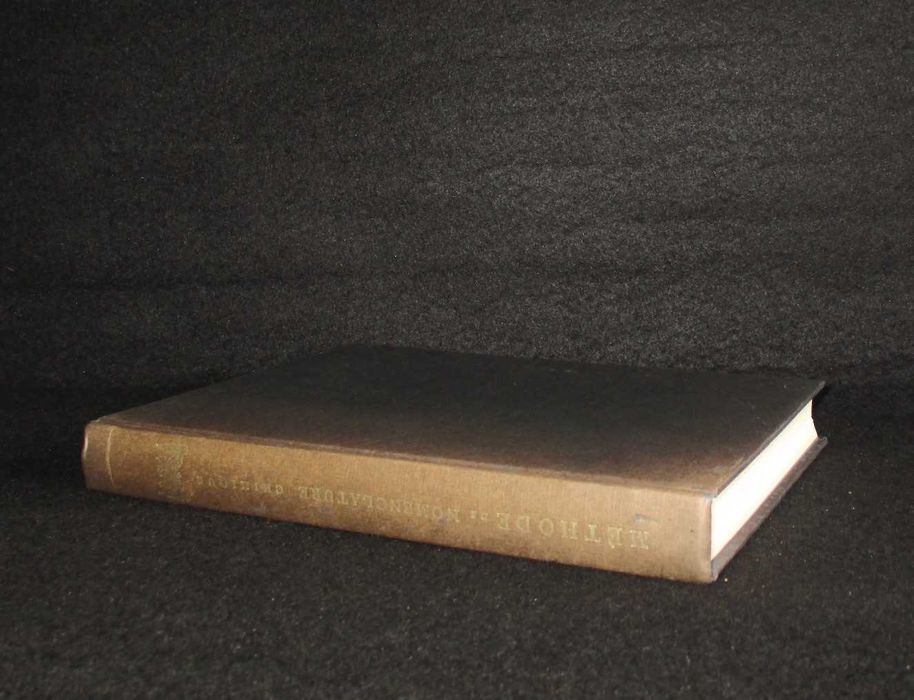 Livro Methode De Nomenclature Chimique Lavoisier Morveau Bertholet