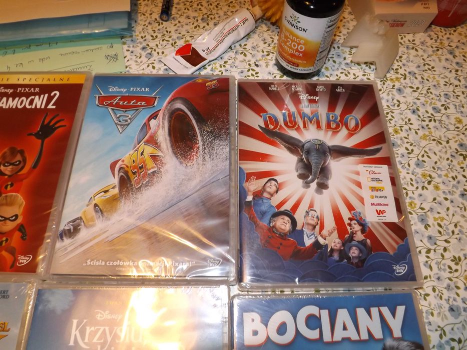 Bajki Disney Dumbo 10 dvd za 70zł
