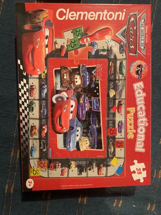 Puzzle edukacyjne Auta Clementoni