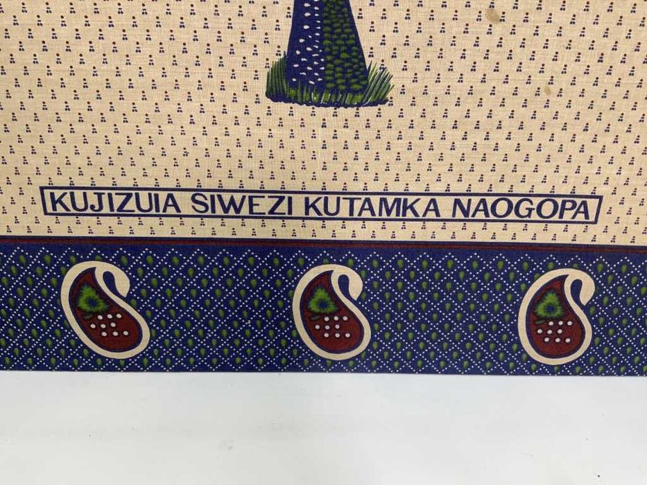 Quadros Grandes Tecido África