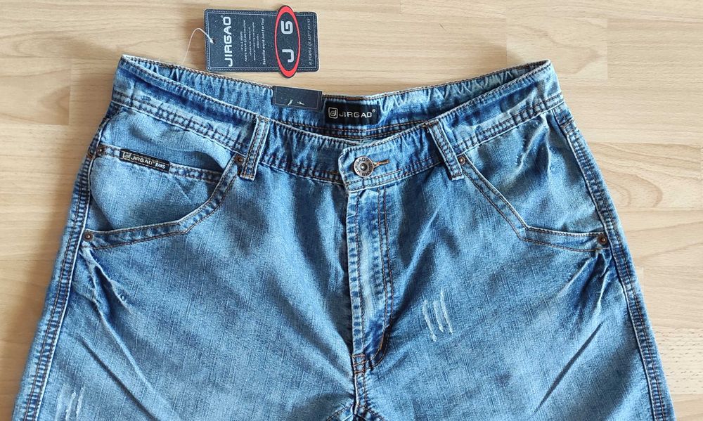 NOWE spodenki jeansowe rozm. XL/42