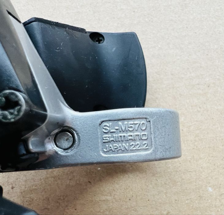 Manetka SHIMANO DEORE LX SL-M570 9s Trigger Prawa JAPAN wskaźnik