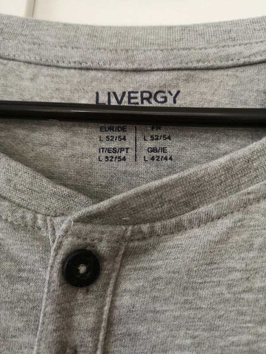 Livergy bluzka szara z długim rękawem nowa 40/L
