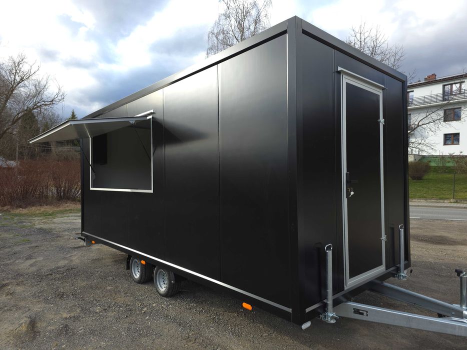 Przyczepa gastronomiczna - PREMIUM, 6m x 2,4m