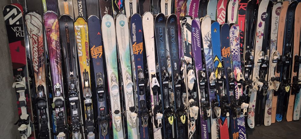 Narty alpejskie zjazdowe dla dorosłych