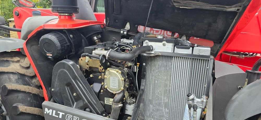 Навантажувач телескопічний manitou 634