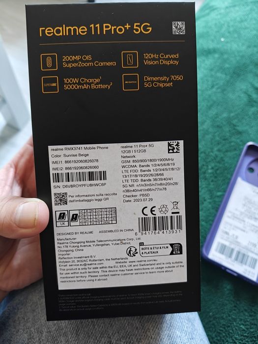 Realme 11 pro+ 12GB/512GB