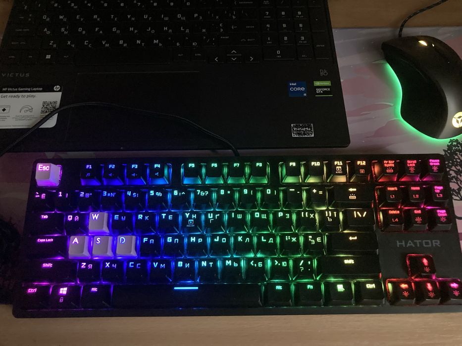 Клавиатура HATOR Rockfall EVO TKL KALIH OPTICAL (HTK-630) black