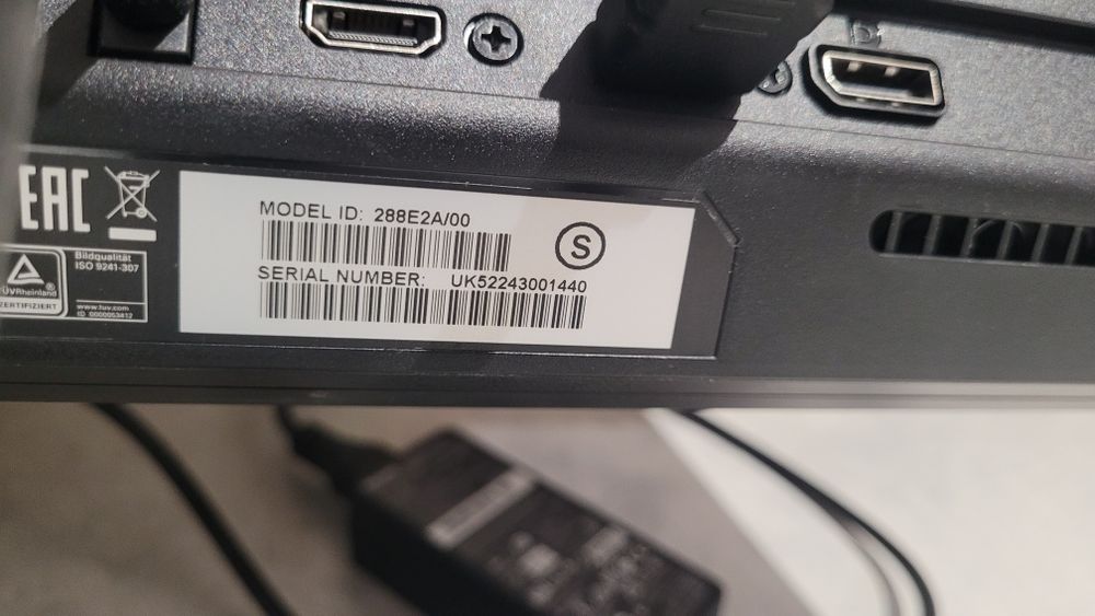 Monitor Philips E-line 288E2A 28'' 4K