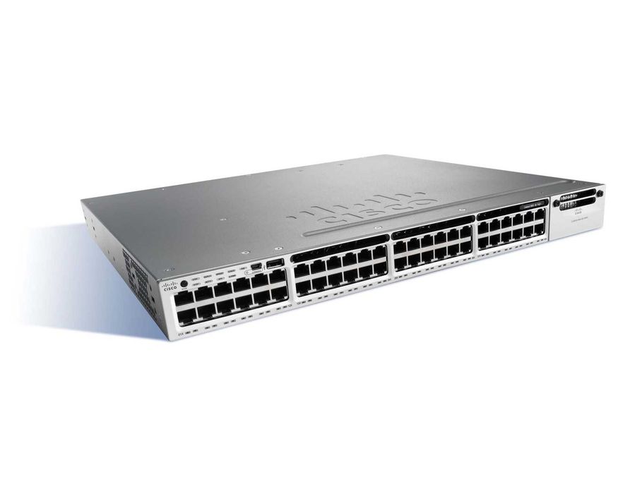 Комутатор Cisco Catalyst WS-C3850-48P-S Є КІЛЬКІСТЬ + ГАРАНТІЯ