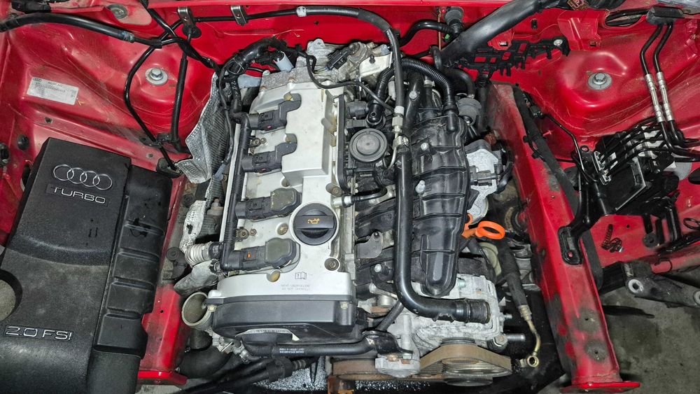 AUDI A4 B7(8E/8H)-SWAP COMPLETO 2.0TFSI QUATTRO Motor+Cx vel+Centr+etc