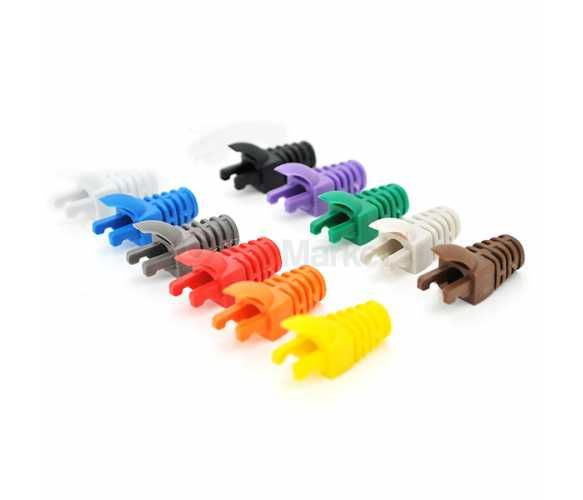 Ковпачок ізолюючий RJ-45 Cat.5/Cat.6 (в асортименті, детально в описі)