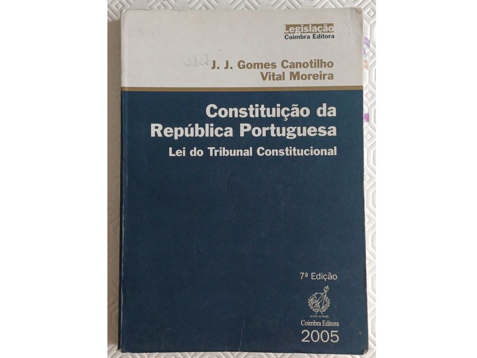Constituição da Rep. Portuguesa e Lei do Tribunal Constitucional, 2005