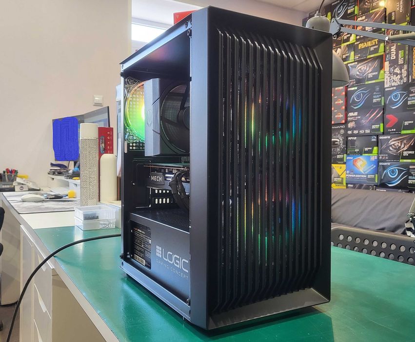 DO GIER | Ryzen 5 5600 | RTX 5050 8GB | 16GB RAM | SSD 500GB W11 ARGB