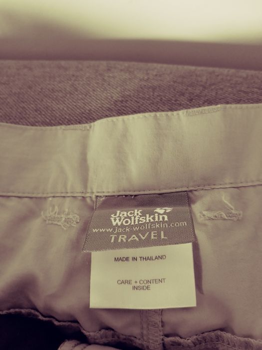 Szorty meskie bezowe proste ML Wolfskin