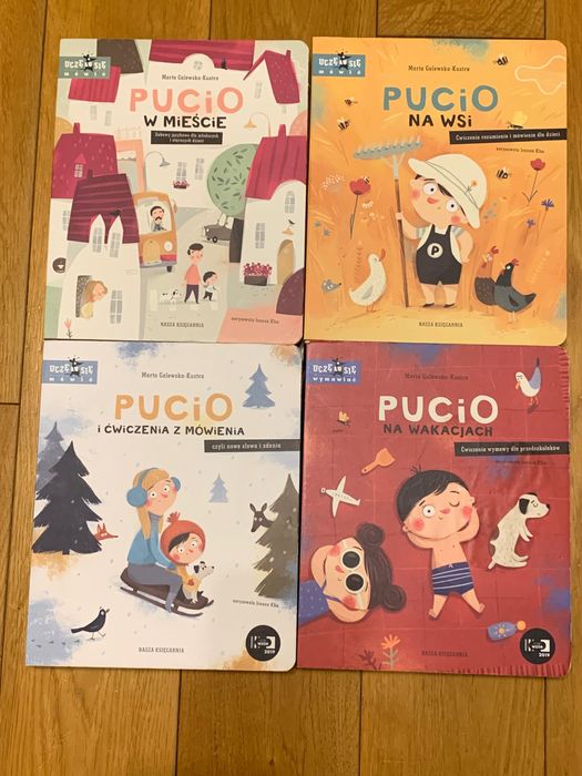 Pucio zestaw- 4 książki