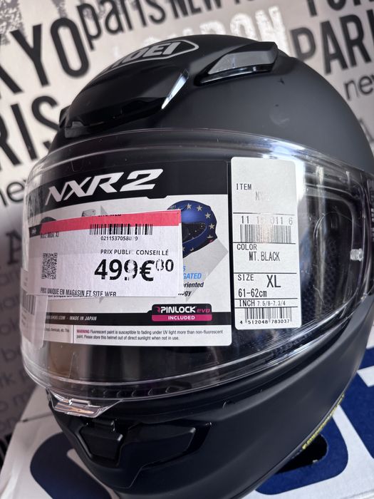 Capacete Shoei NXR2 novo