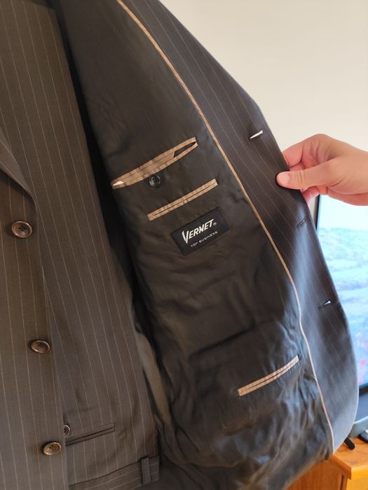 Elegancki garnitur męski Verner 194/ 108/ 94