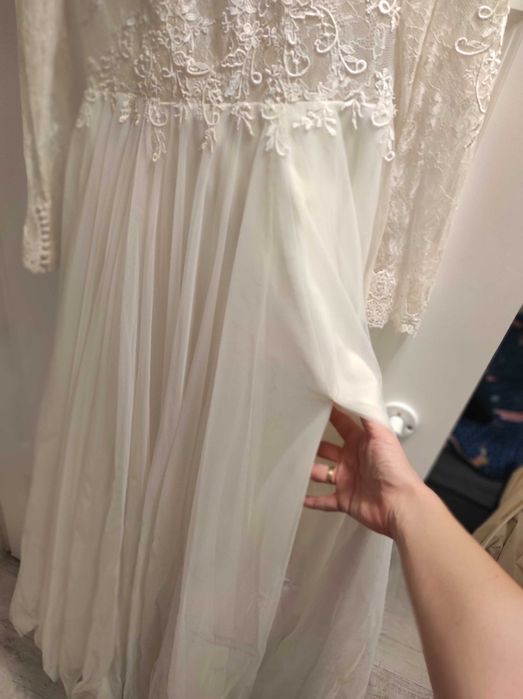 Suknia ślubna Amy Love Bridal 185 dla wysokich